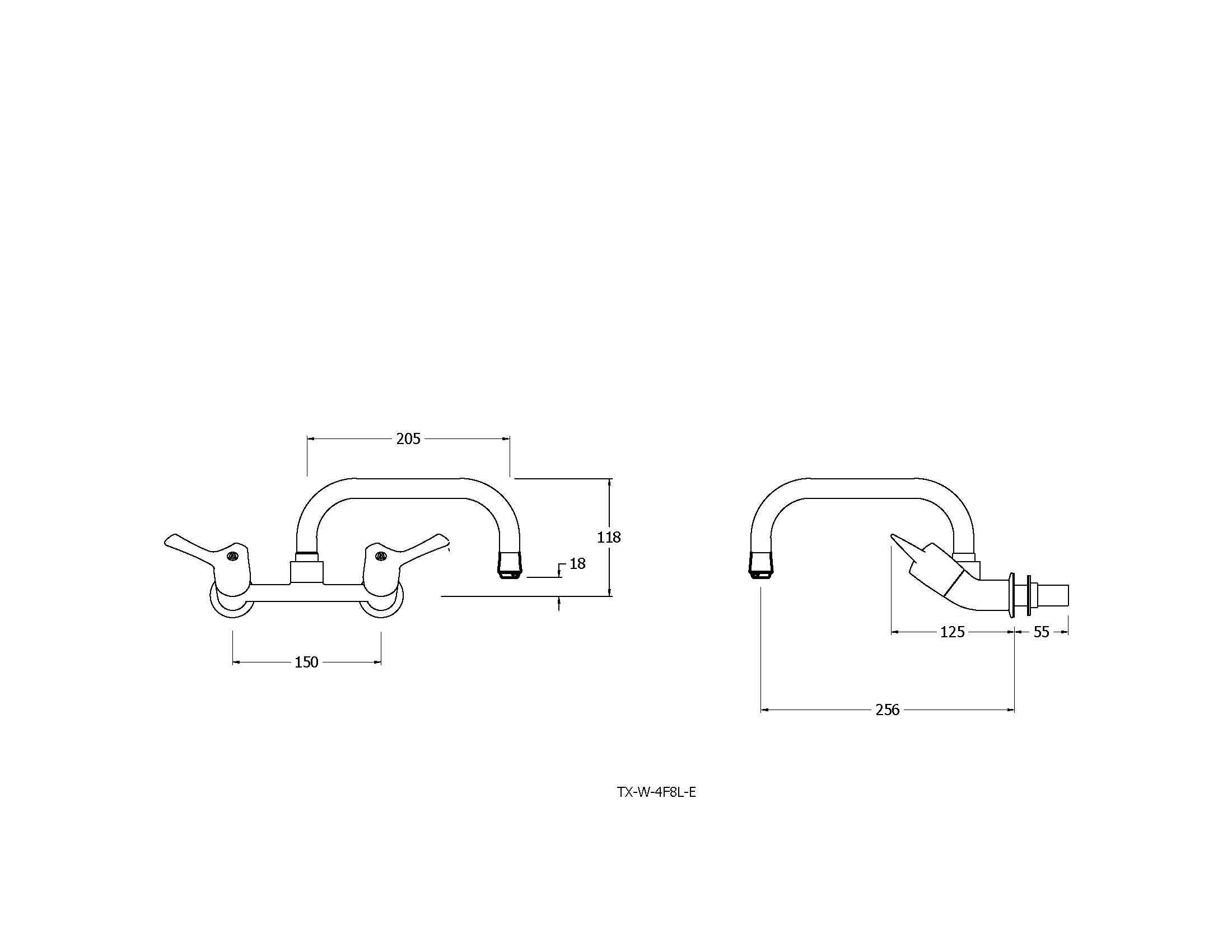 AquaTechnix TX-W-408LF-E (150mm centres) - Image 4