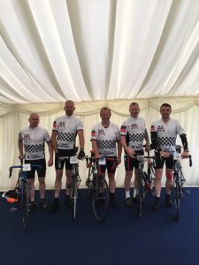 Mechline face the elements for Hospitality Action