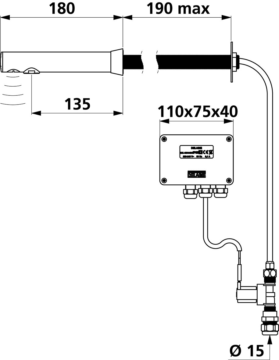 Delabie DLB-758D26 - Image 3