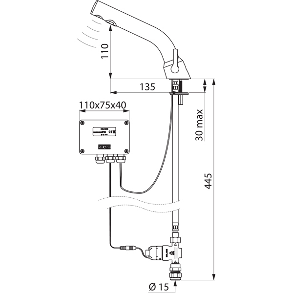 Delabie DLB-956MCH - Image 3