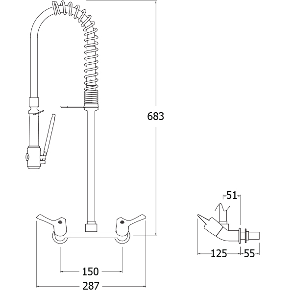 AquaTechnix TX-PR-40L-SH-BF0-E (150mm centres) - Image 5