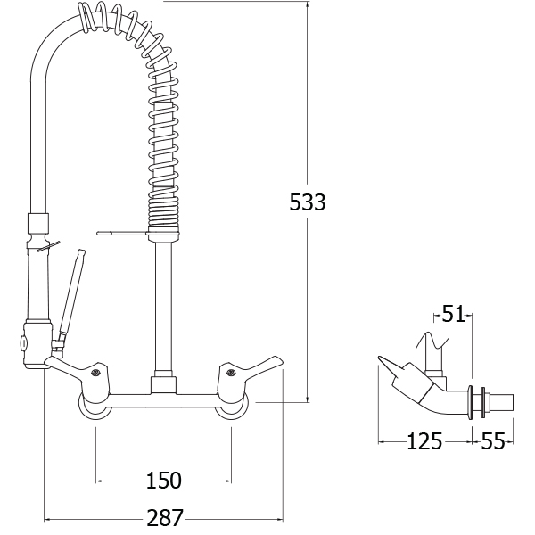 AquaTechnix TX-PR-40L-SS-BF0-E (150mm centres) - Image 5